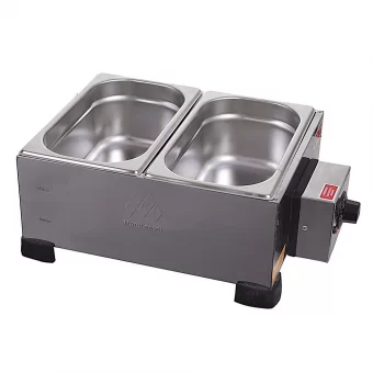 Derretedeira Industrial Profissional 2 Cubas 2,5 kg - Marchesoni Ltda