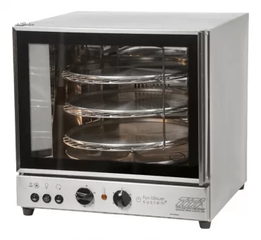 Forno Giratório Elétrico com Suporte para 3 Bandejas Redondas – Titã