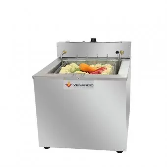 Fritadeira Industrial Elétrica Mesa Água e Óleo 23 Litros – Venâncio - Código 137