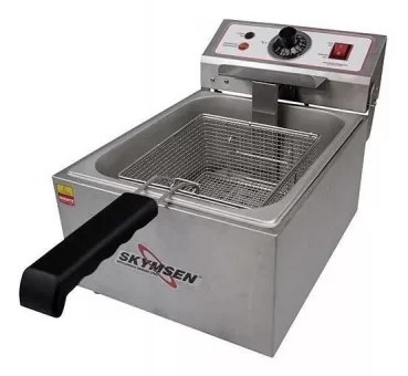 Fritadeira Industrial Elétrica Mesa Óleo 5 Litros – Skymsen