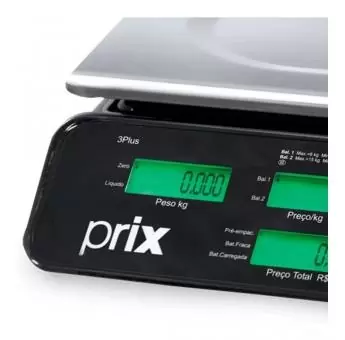 Balança Eletrônica Computadora Digital 15 kg PRIX III/14 PLUS - Toledo