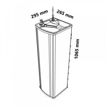 Purificador de Pressão Inox - Libell
