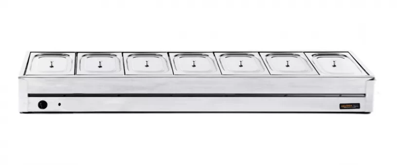 Rechaud Térmico de Mesa 07 Cubas - Ibet - Código 59