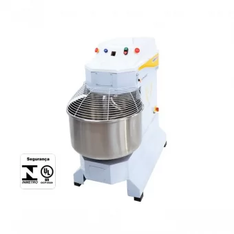 Amassadeira Espiral 40 kg NR12 VAES40NR - Venâncio - Código 7